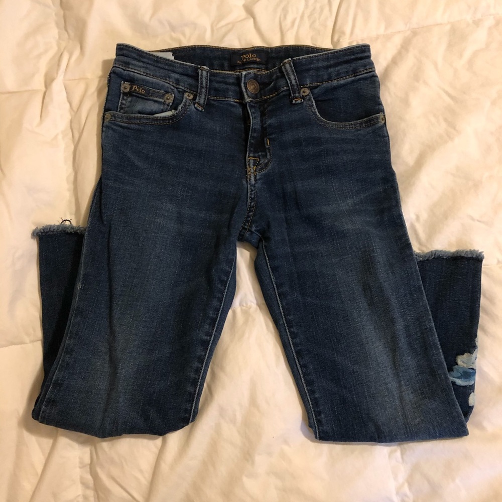 Polo Ralph Lauren Girl’s Crop Jeans Size 8